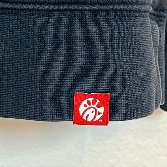 Chick-Fil-A “I Heart Waffle Fries” Embroidered Unisex Hoodie in Navy size XL - Picture 5 of 13